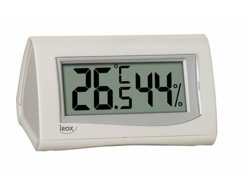 iROX Hygrometer CTHS89 Innenthermometer, Indoor Hygrometer, Solar