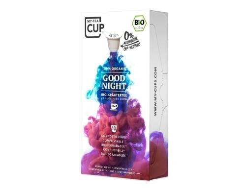 Tee GOOD NIGHT - Nespresso kompatibel 10 Kapseln, für 180 - 200 ml optimiert