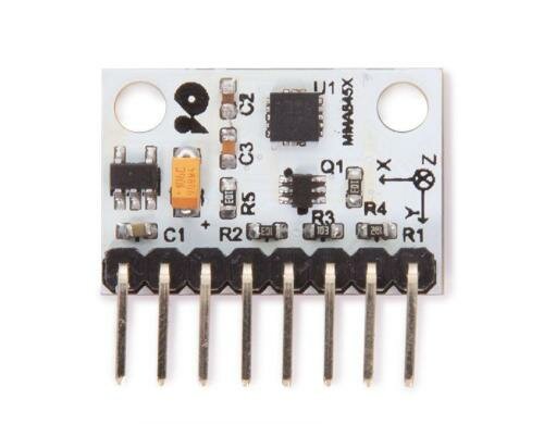 Digitaler 3-Achsen Beschleunigungssensor MMA8452Q