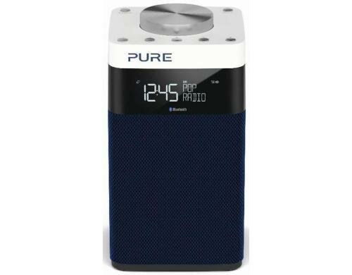 PURE POP MIDI S, UKW / DAB+ Radio, BT Navy Blue, Bluetooth, Wecker und Timer