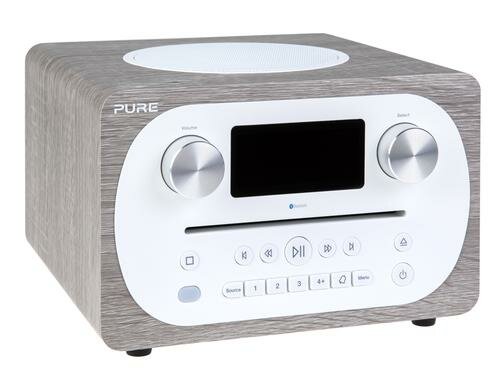 PURE EVOKE C-D4, CD-, DAB+-Radio, Bluetooth BT, CD-Player, Weckfunktion, Timer, Fernbed