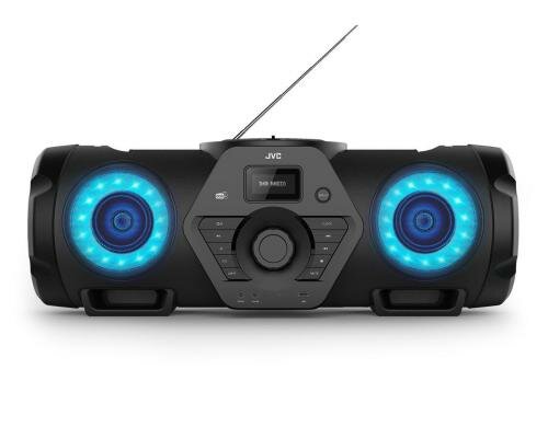 JVC RV-NB300DABBP, Boomblaster mIt DAB+ und Batteriepack